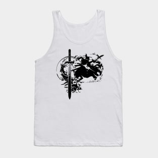 zoro roronoa anime samurai swords one piece gift Tank Top